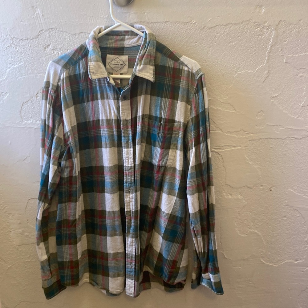 John bay button down flannel